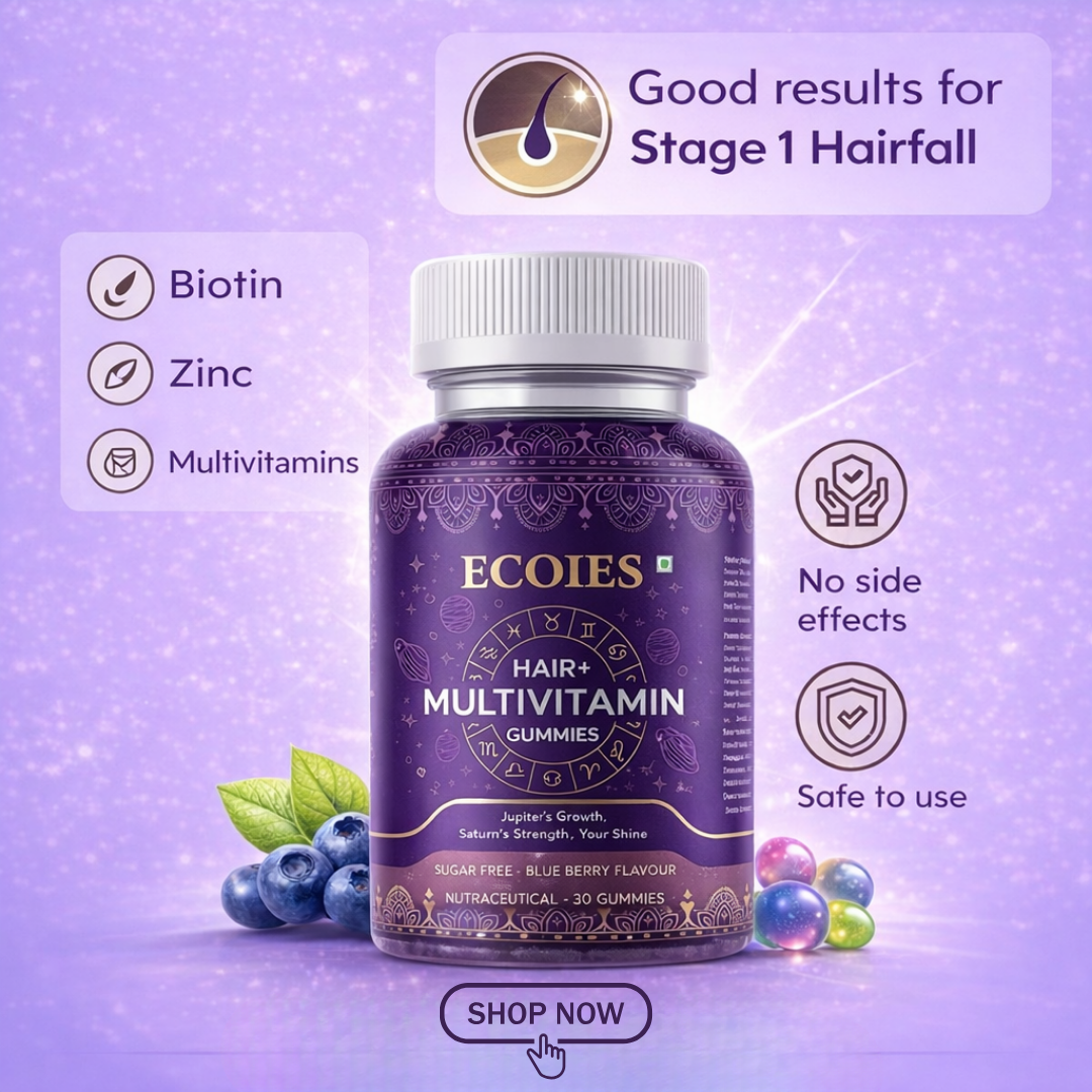 ECOIES Hair+ Multivitamin Gummies