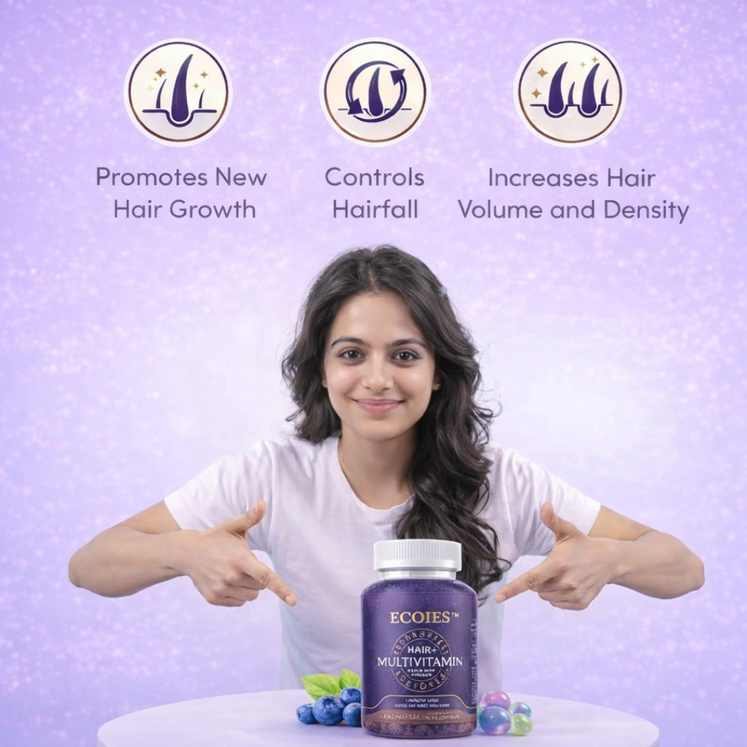 ECOIES Hair+ Multivitamin Gummies