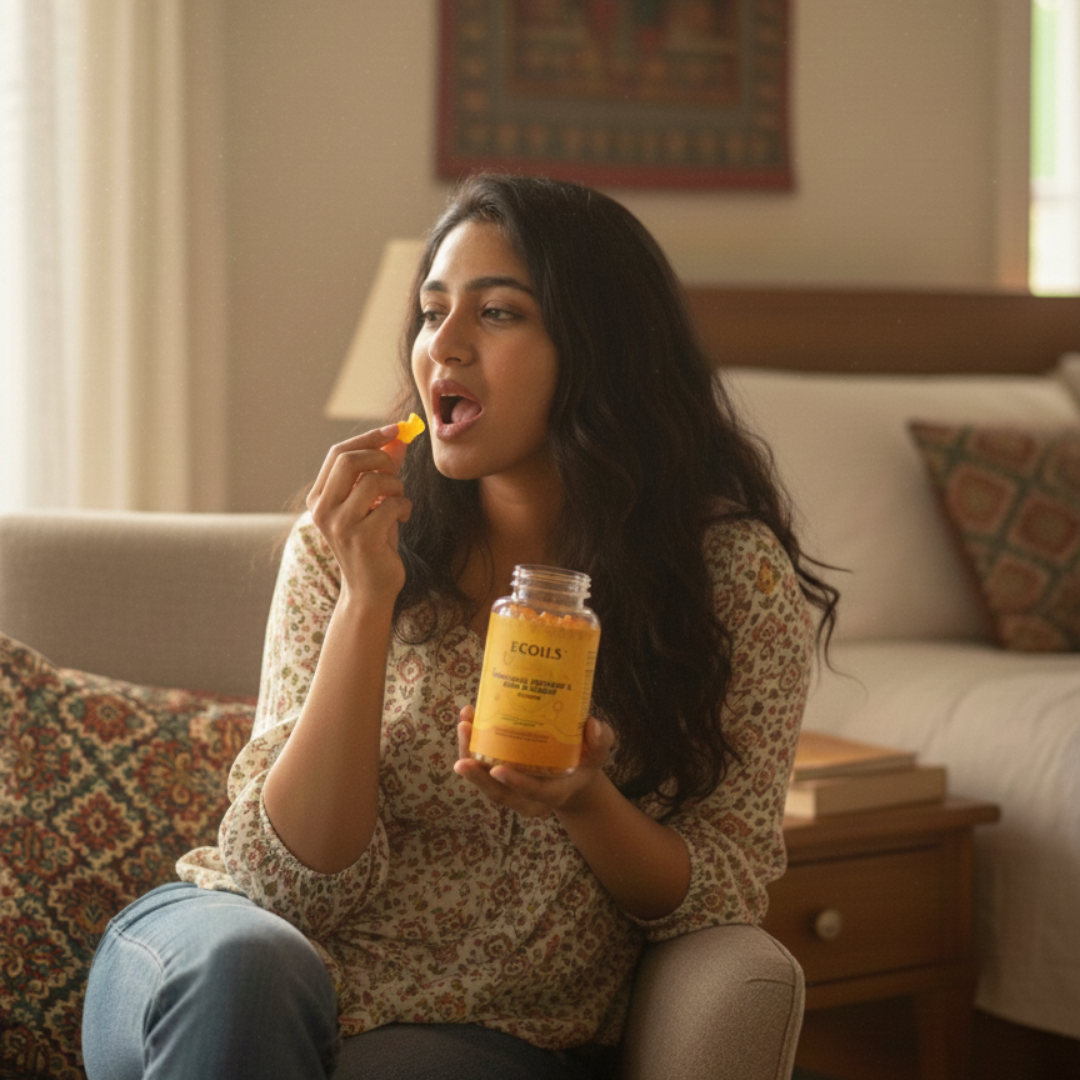 ECOIES Immunity Vitamin C + Zinc + Honey Gummies