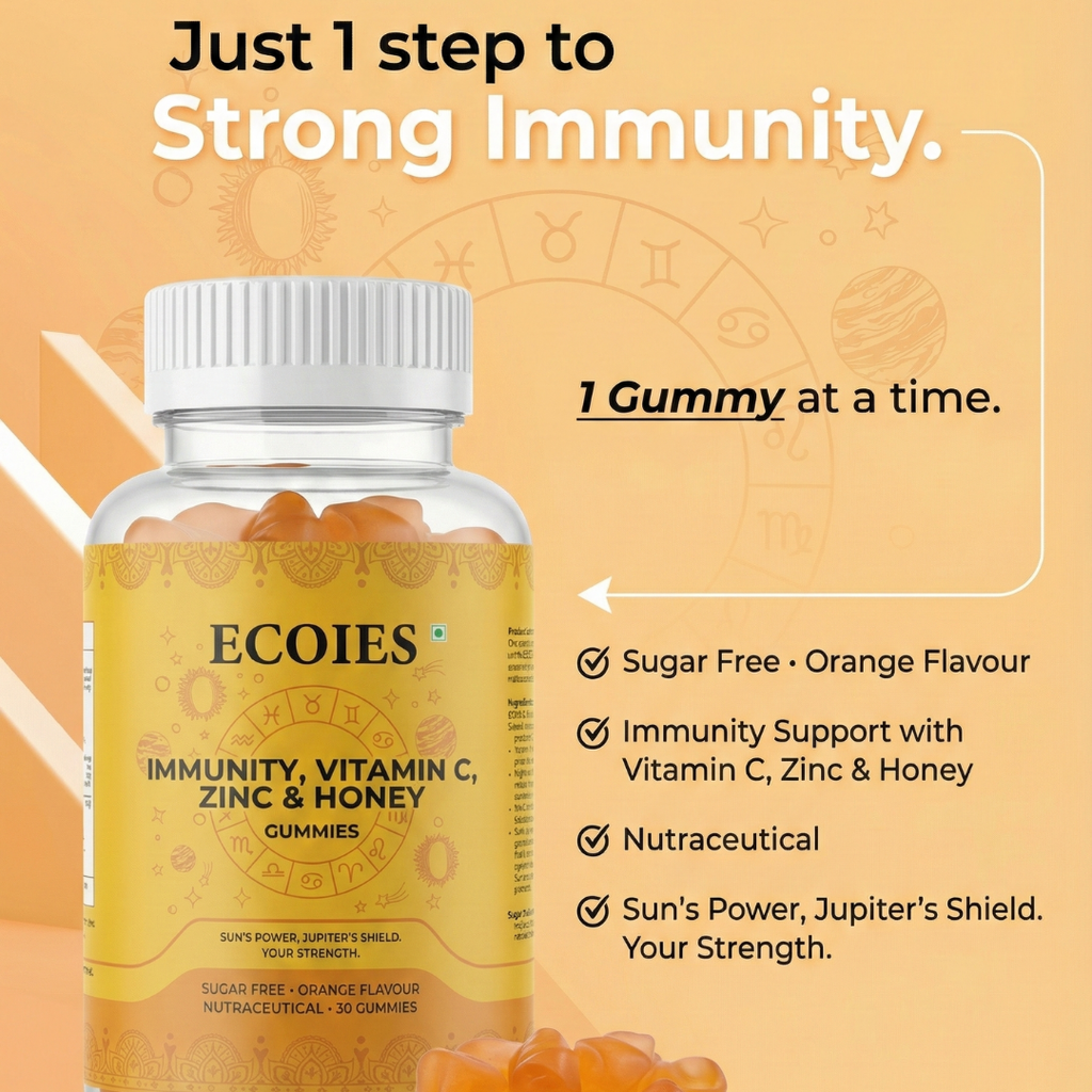 Vitamin C + Zinc + Honey Gummies