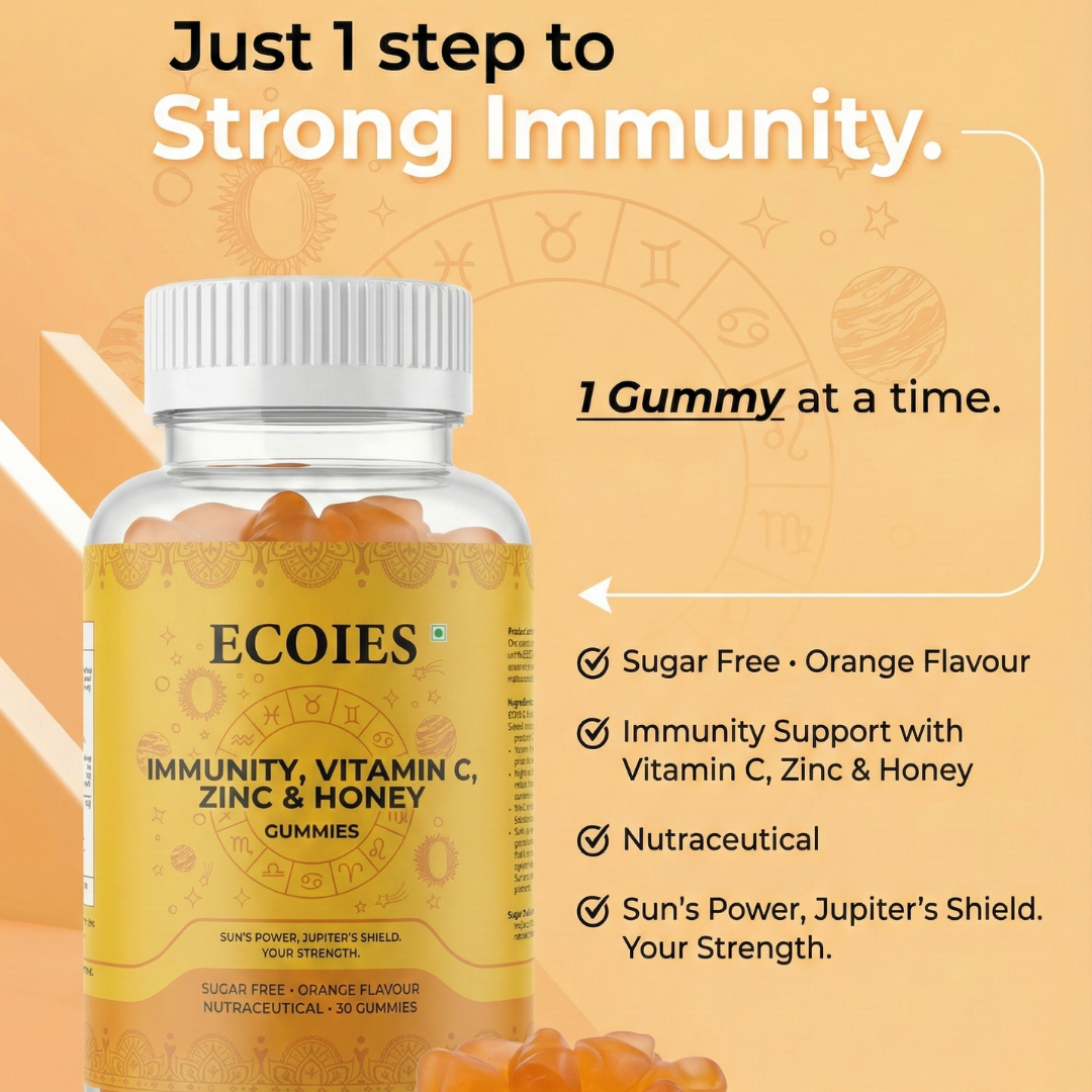 Vitamin C + Zinc + Honey Gummies
