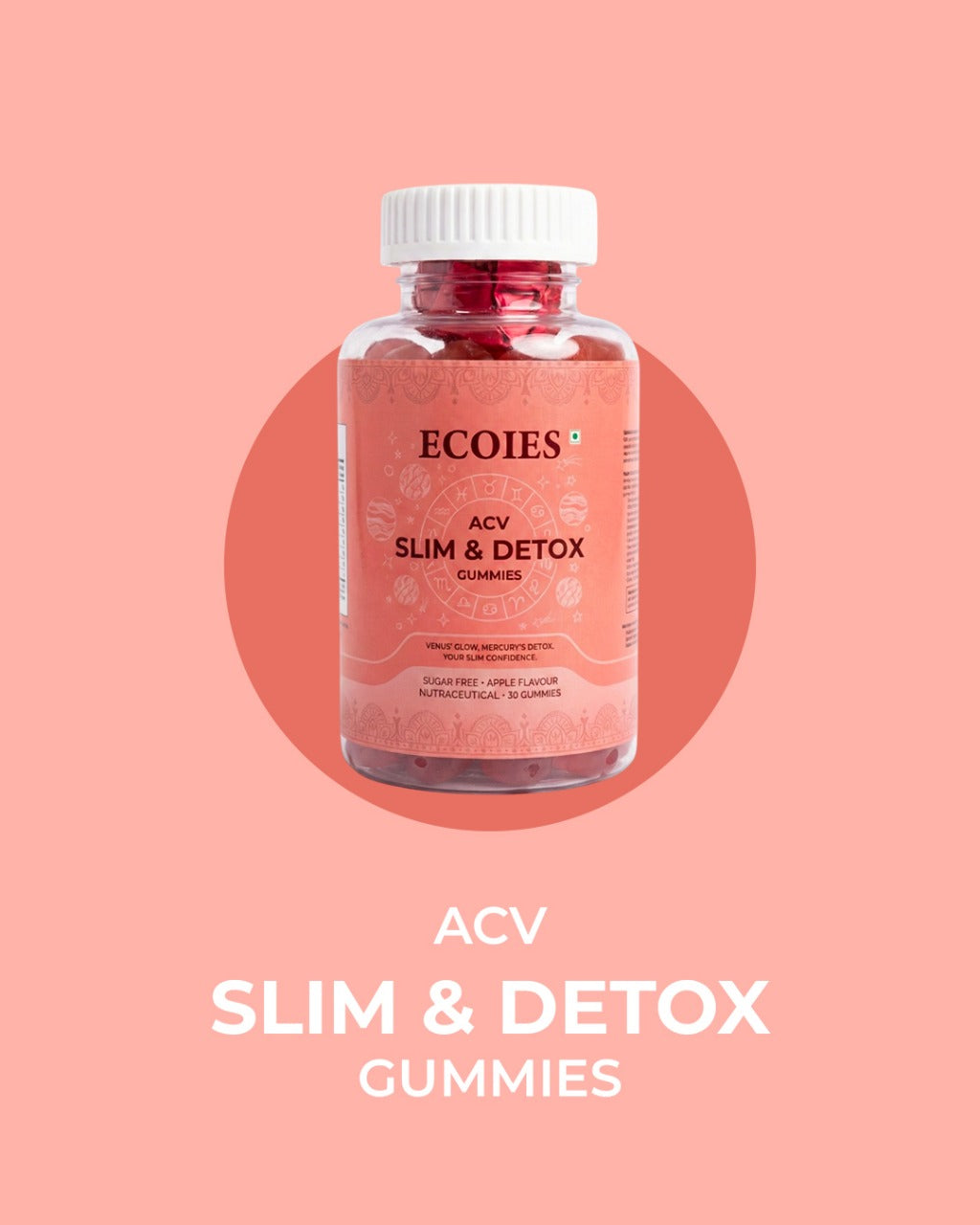 ECOIES ACV Slim & Detox Gummies